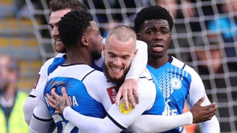 Peterborough score against QPR in the FA Cup fourth round