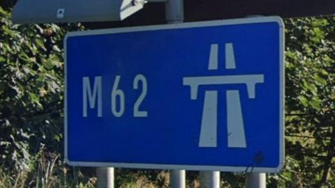 The M62 has been closed in both directions near Salford