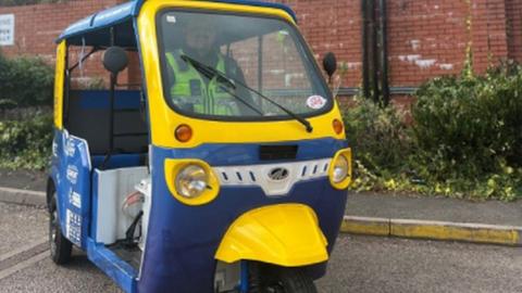 Gwent Police are using tuk-tuks in the fight against crime