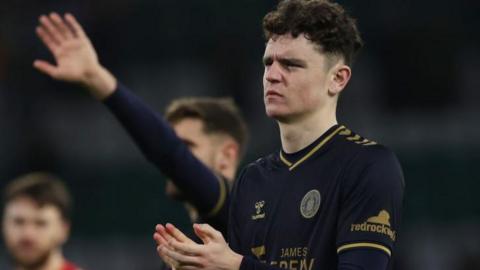 Bobby Wales claps Kilmarnock fans