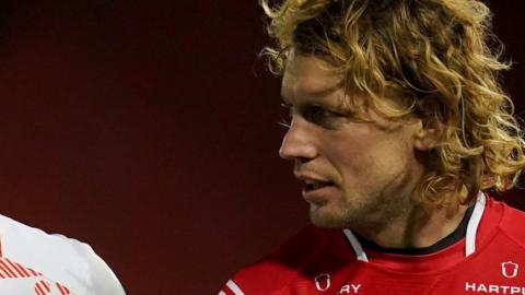 Billy Twelvetrees in action for Gloucester