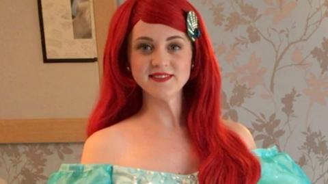 Hayley Marie Ashley created her dream business by dressing up as princesses for children's parties.