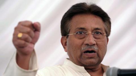 Pervez Musharraf, former Pakistani President, ahead of general elections in Pakistan in 2013