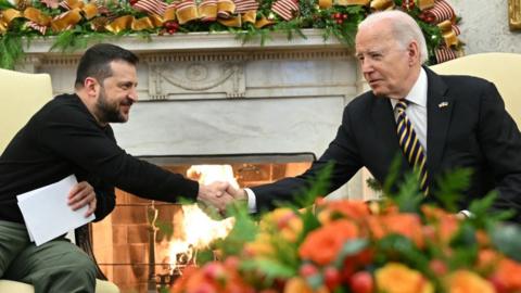 Biden and Zelensky