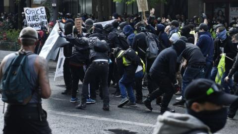 May Day protests France