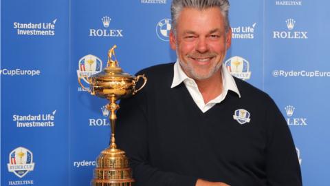 European Ryder cup Captain Darren Clarke