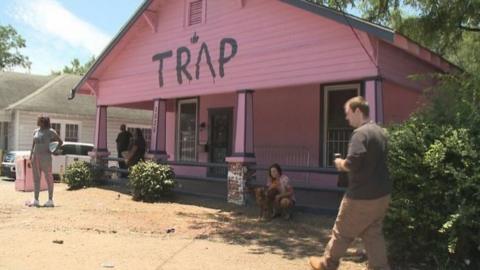 2 Chainz's pink trap house