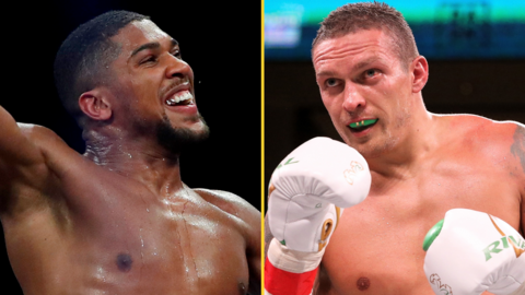 Anthony Joshua and Oleksandr Usyk