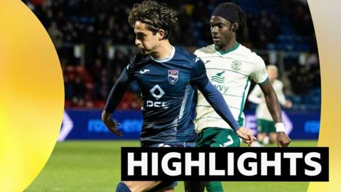 Highlights: Ross County 2-2 Hibs