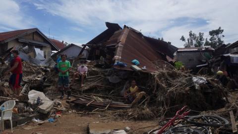 Aftermath of Super Typhoon Rai