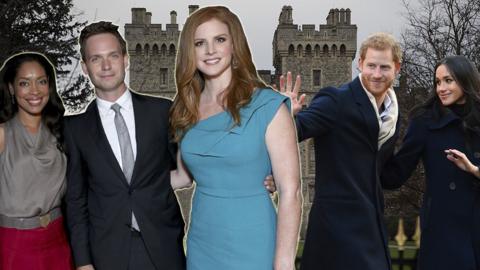 Suits cast Royal Wedding