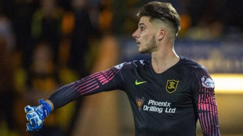 Matija Sarkic made 18 appearances for Livingston last season before being recalled in January by his then parent club Aston Villa