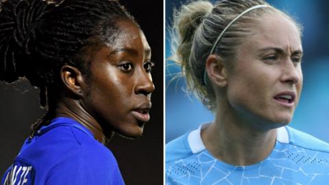 Anita Asante (left) and Steph Houghton