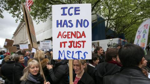 Science protesters in London