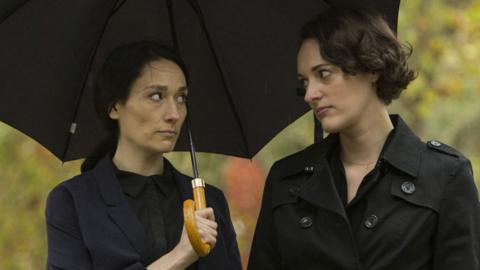 Sian Clifford and Phoebe Waller-Bridge in Fleabag