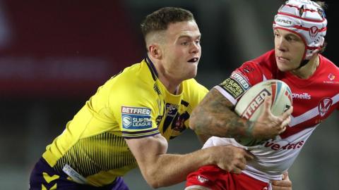 Wigan winger Joe Burgess was on the losing side in a Grand Final for the third time in Friday's thriller against St Helens