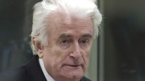 Radovan Karadzic in 2019