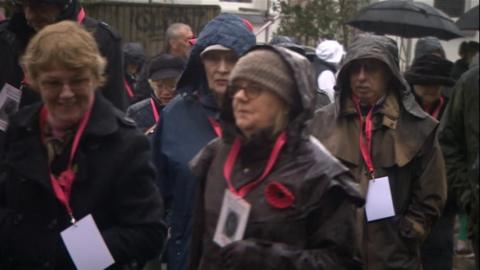 Cheltenham centenary march