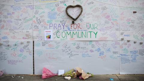 Tributes to Grenfell Tower victims