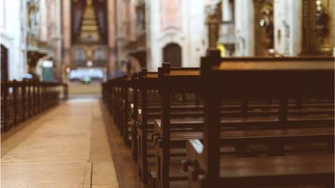 Empty church