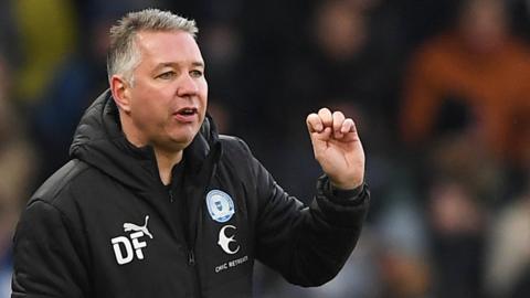 Peterborough boss Darren Ferguson