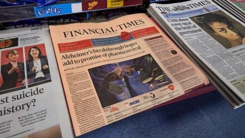 The Financial Times newspaper