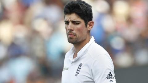 England captain Alastair Cook