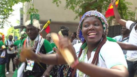 Senegal fan