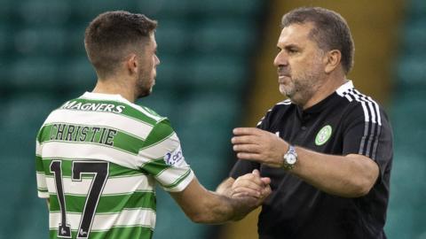 Ryan Christie played in the first few games of Ange Postecoglou's Celtic reign