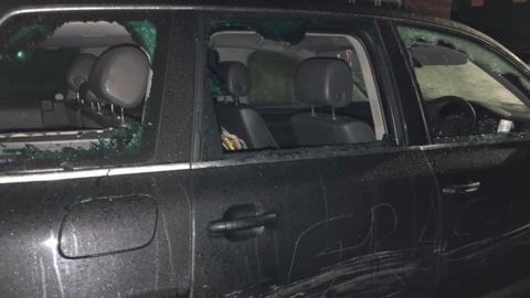 Helen Crouch's car was vandalised in Thornton