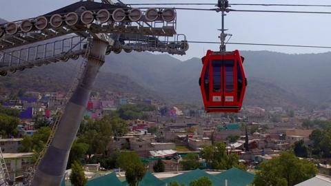 Mexico City's urban cable car, Mexicable, is a new transport system for one of the world's busiest places.