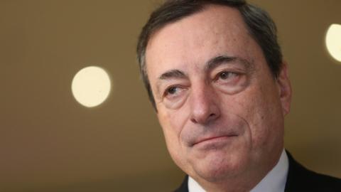 Mario Draghi, President of the European Central Bank, on November 21, 2013 in Berlin, Germany.