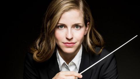 Award-winning American conductor Karina Canellakis