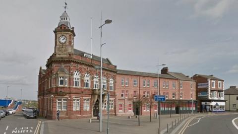 Thornaby Town Hall shown in April 2017