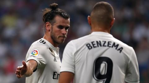 Gareth Bale and Karim Benzema