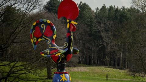 Joana Vasconcelos at Yorkshire Sculpture Park