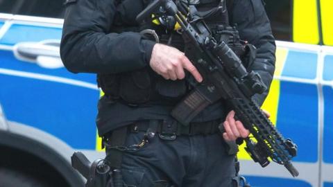 Police Scotland firearms officer