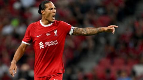 Liverpool defender Virgil van Dijk