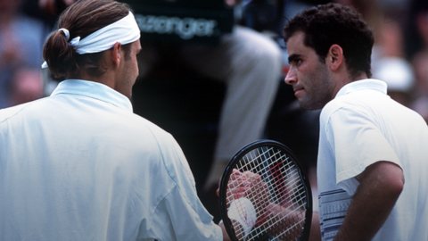 Federer and Sampras