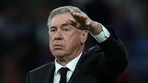 Real Madrid manager Carlo Ancelotti