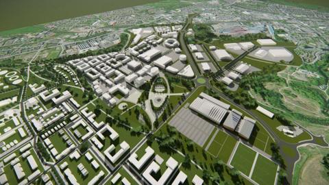 Ravenscraig masterplan