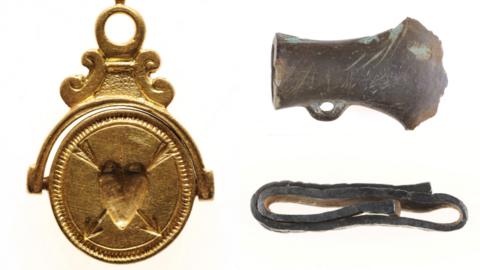 Treasure items found in Northern Ireland