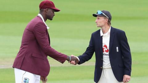 Jason Holder and Joe Root