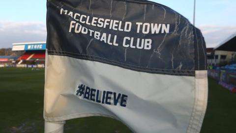 Macclesfield Town corner flag