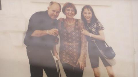 Svetlana with her family