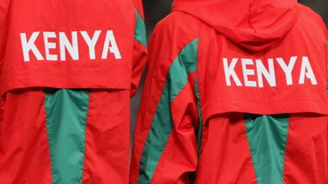 Kenya athletics tracksuits