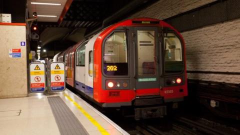 Waterloo and City Line train