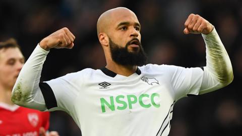 David McGoldrick scored three hat-tricks for Derby County during the course of the 2022-23 season