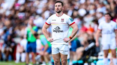 John Cooney during Ulster's defeat to Sharks