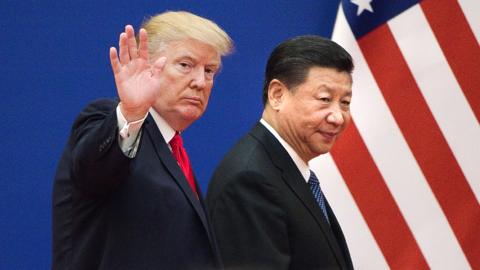 US President Donald Trump and China's President Xi Jinping